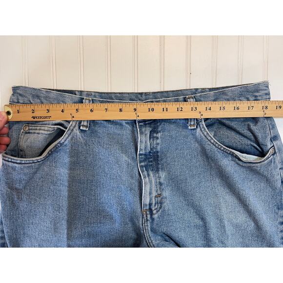Wrangler Jeans Medium Wash Denim Cowboy Western Size Men's 38X29 - Picture 5 of 7